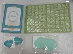 フクヤ　キャラ福くじ　おなまえカスタム　グリーン　ピーコック　ミント　A賞