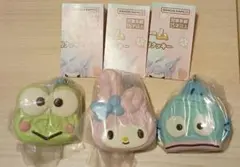 手作りおやつチャーム　#しぼりクッキー　マイメロ　けろっぴ　ハンギョドン　クロミ