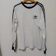 adidas 長袖カットソー ロングTシャツ ロンT