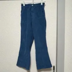 ZARA コーデュロイパンツ ネイビー 32 Sサイズ