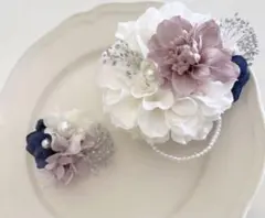 再販♡人気商品　コサージュ親子　卒業式　入学式