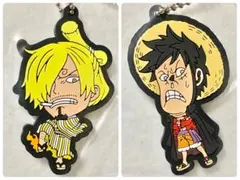 ワンピース 一番くじ 見参！赤鞘九人男 H賞 ラバマス サンジ ルフィ