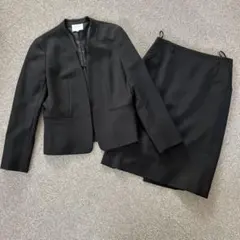EMMA JAMES ブラックスカートスーツ 11号