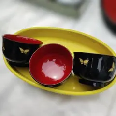 新品未使用 HANAE MORI 漆お椀 箸 箸置きセット ハナエ・モリ - メルカリ