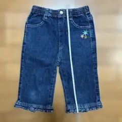 デニムハーフパンツ　130