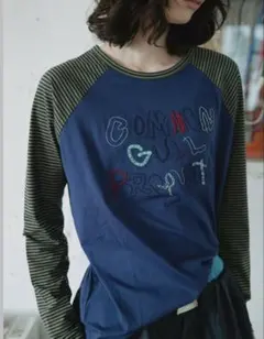 common gull products 暮れかけのラグランロンT