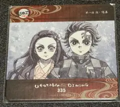 鬼滅の刃　ダイニング　柱稽古編　コースター　竈門兄妹　竈門炭治郎　竈門ねずこ