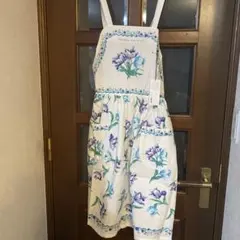PIERRE BALMAIN 花柄エプロン新品