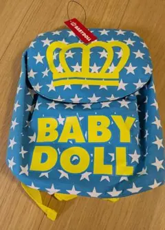BABYDOLL リュック スター柄 ブルー キッズのサムネイル