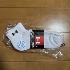 新品Under Armour ホワイトソックス LGサイズ27～29cm