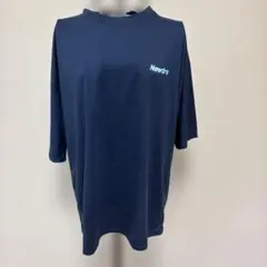 ゾエジェンコ　半袖Tシャツ　オーバーサイズ　ビッグシルエット　フリー　ネイビーのサムネイル