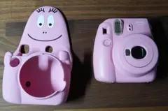 instax mini 8+ バーバパパ チェキ インスタントカメラ