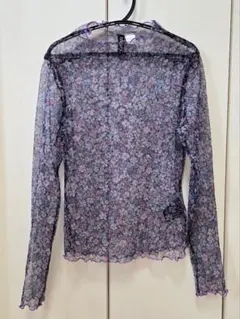H&M メッシュトップス Sサイズ