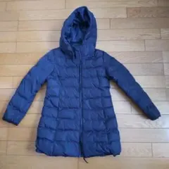 ユニクロ　ダウン　130　紺