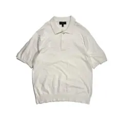 banana republic s/s polo shirt natural