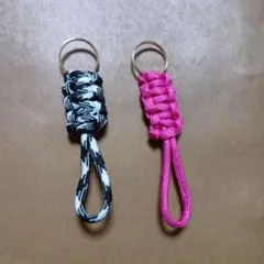 ハンドメイドパラコードキーホルダー