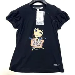 【未使用タグ付】SPORTSMAX スパンコール 半袖 Tシャツ ブラック Mのサムネイル