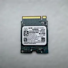 KIOXIA 256GB NVMe SSD KBG4AZNS256G