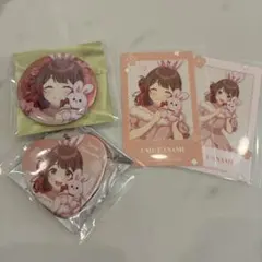 学マス 学園アイドルマスター 花海佑芽 GIGO 購入特典 ホログラム缶バッジ