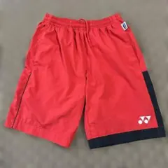 YONEX バドミントン ショートパンツ SS レッド