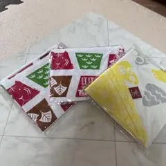 エコバッグ 3枚セット 多様な模様　カルディ