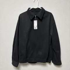 ブラッシュドジャージーオーバーサイズブルゾン