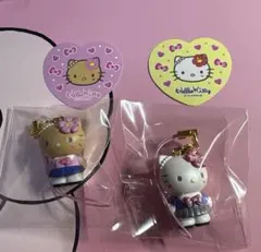 ハローキティ ラブリーフリル コレクション ストラップ コギャル