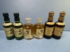 t*a様 【希少・終売品含】ウイスキー ミニボトル 11本セット 響/白州/竹鶴 t*a様 【希少・終売品含】ウイスキー ミニボトル 11本セット 響/白州