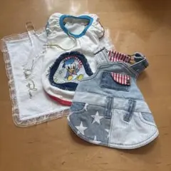 【新品未使用】Barbie他　犬服まとめ売り5枚セット　パピー　デニム 新品未使用】Barbie他 犬服まとめ売り5枚セット パピー デニム - メルカリ