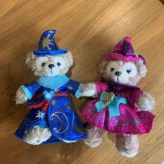 ダッフィー シェリーメイ ぬいぐるみバッジ　10周年