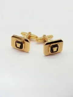 LANVIN ランバン カフス GP ゴールド系 トップ1.2cm×1.5cmのサムネイル