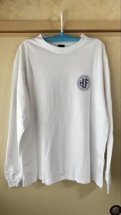 HUF ホワイト ロングスリーブ Tシャツ L