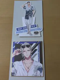 ヒプノシスマイク 碧棺 左馬刻 スタンドポップ ミニ色紙 2点