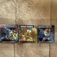【匿名発送】 元祖SDガンダムスナックⅡ シール3枚セット