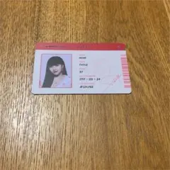 TWICE ミナ　IDカード