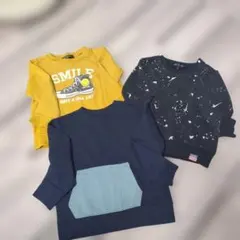 男の子スエット3セット