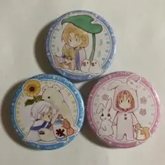 暁のヨナ　漫福ガチャ D賞　缶バッジ スウォン　キジャ　ユン