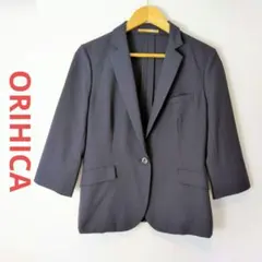 ORIHICA RHYME ウォッシャブル 七分袖テーラードジャケット