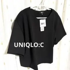 ✨新品✨UNIQLO:C クレープジャージーT半袖 トップス L