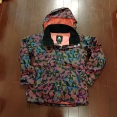 BURTON スノーボードウェア Mサイズ 140cm幾何学模様