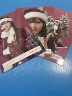 クリスマスサンタ衣装 2025 中嶋優月