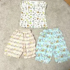 UNIQLOすみっコぐらし 3点 半袖Tシャツ リラコ110 120 130