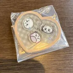 ちいかわ　きゃらシャカ　チャームグミ　くりまんじゅう＆シーサー＆ラッコ