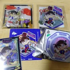 大阪城本陣 名探偵コナン アクリルスタンドコースター ふせん コースター 新一