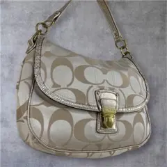 COACH Poppy Signature Hand Bag Y2Kのサムネイル