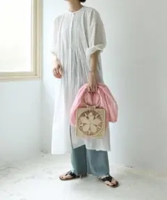 前開きワンピース