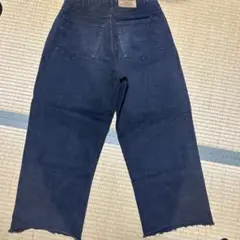 Timberland ダークブルーワイドレッグデニム