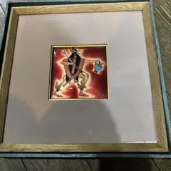 エマイユ七宝額