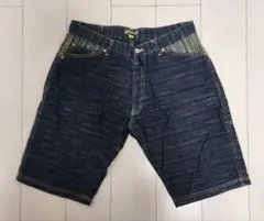 balance wear design　スラブデニム ハーフパンツのサムネイル