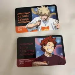 僕のヒーローアカデミア ヒロアカ カラオケの鉄人 会員証風カード 爆豪